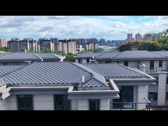 สายใยกระจก แอสฟัลต หินหลังคา ผงผงประดับสําหรับการค้า